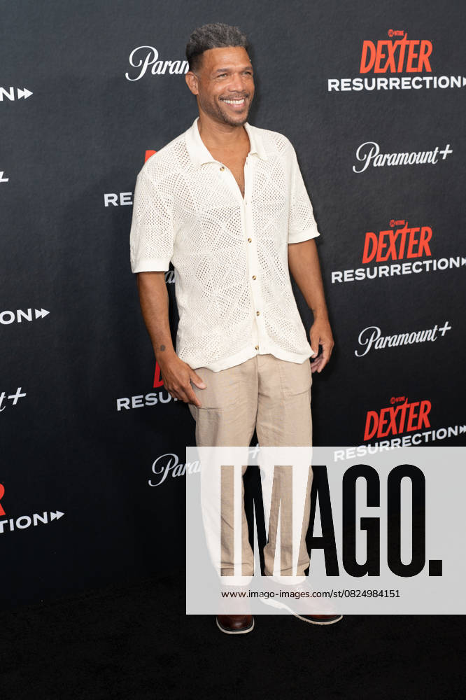 Jason Alan Carvell arrives on the red carpet at the world premiere of Dexter: Resurrection at Alice Tully Hall on Wednesday, July 9, 2025 in New York City. NYP20250709621 DEREKxFRENCH