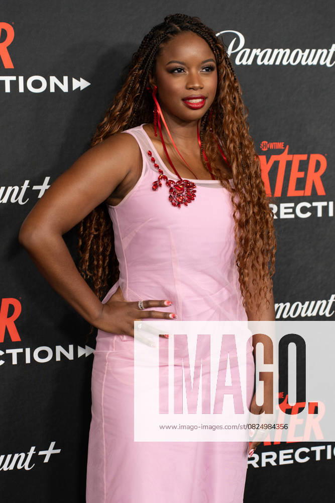 Reese Antoinette arrives on the red carpet at the world premiere of Dexter: Resurrection at Alice Tully Hall on Wednesday, July 9, 2025 in New York City. NYP20250709605 DEREKxFRENCH