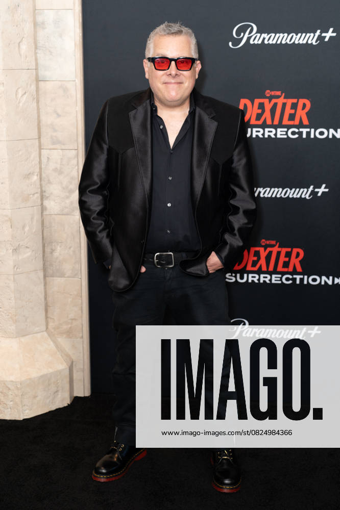 Scott Reynolds arrives on the red carpet at the world premiere of Dexter: Resurrection at Alice Tully Hall on Wednesday, July 9, 2025 in New York City. NYP20250709620 DEREKxFRENCH