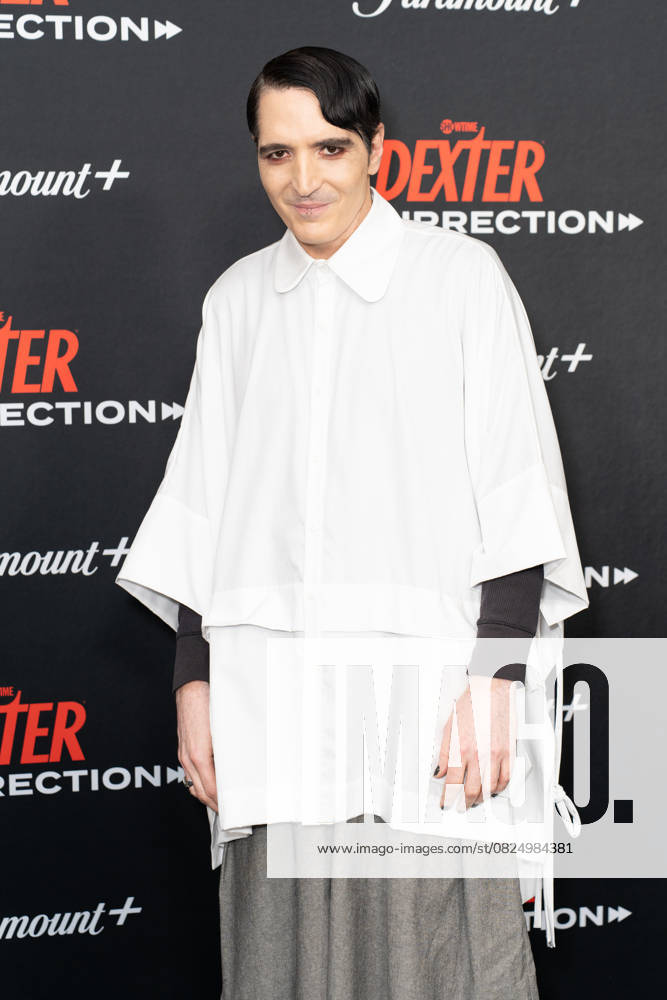 David Dastmalchian arrives on the red carpet at the world premiere of Dexter: Resurrection at Alice Tully Hall on Wednesday, July 9, 2025 in New York City. NYP20250709633 DEREKxFRENCH
