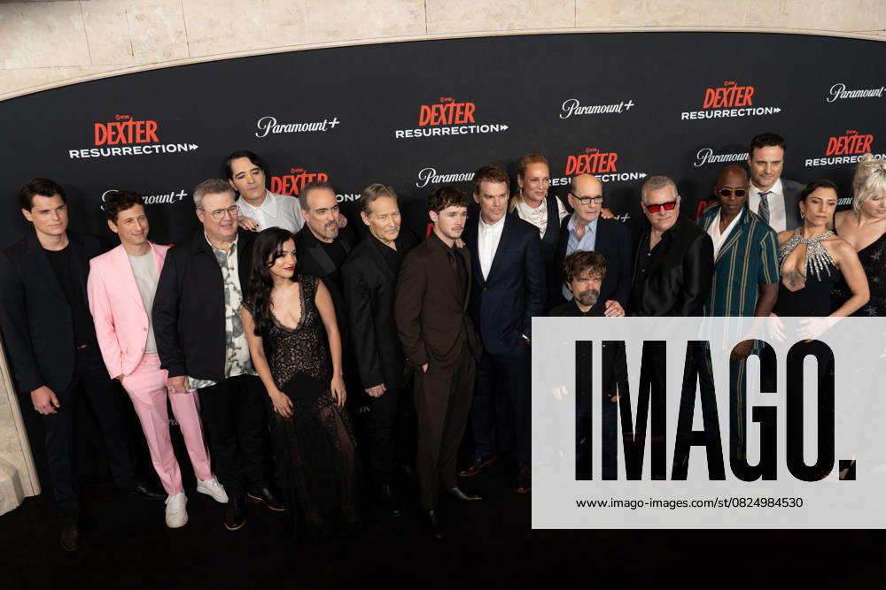 Arrives on the red carpet at the world premiere of Dexter: Resurrection at Alice Tully Hall on Wednesday, July 9, 2025 in New York City. NYP20250709669 DEREKxFRENCH