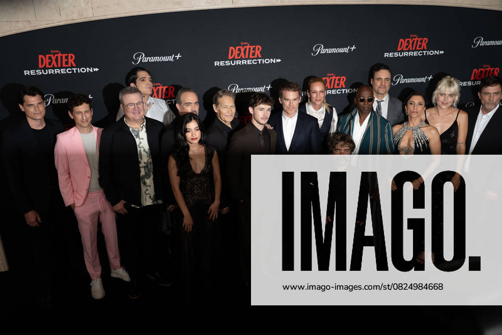 Arrives on the red carpet at the world premiere of Dexter: Resurrection at Alice Tully Hall on Wednesday, July 9, 2025 in New York City. NYP20250709671 DEREKxFRENCH