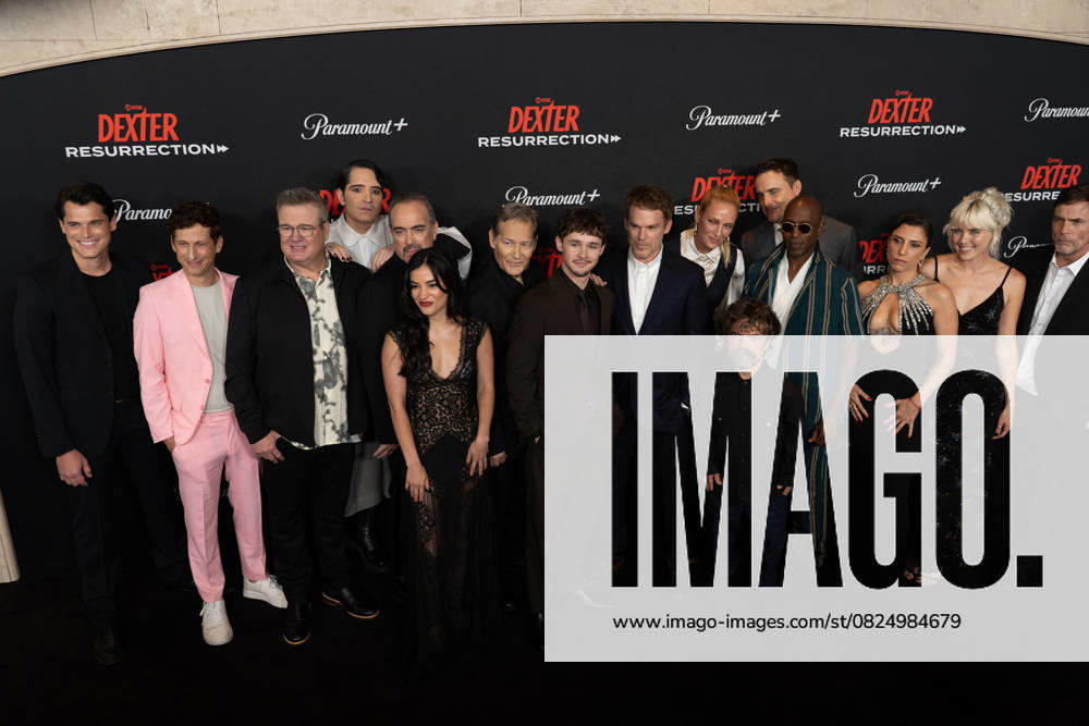 Arrives on the red carpet at the world premiere of Dexter: Resurrection at Alice Tully Hall on Wednesday, July 9, 2025 in New York City. NYP20250709672 DEREKxFRENCH
