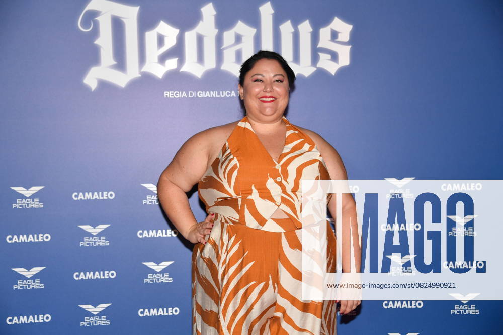 Rome, Cinema The Space Moderno Photocall of the film Dedalus , In the photo: Stella Pecollo
