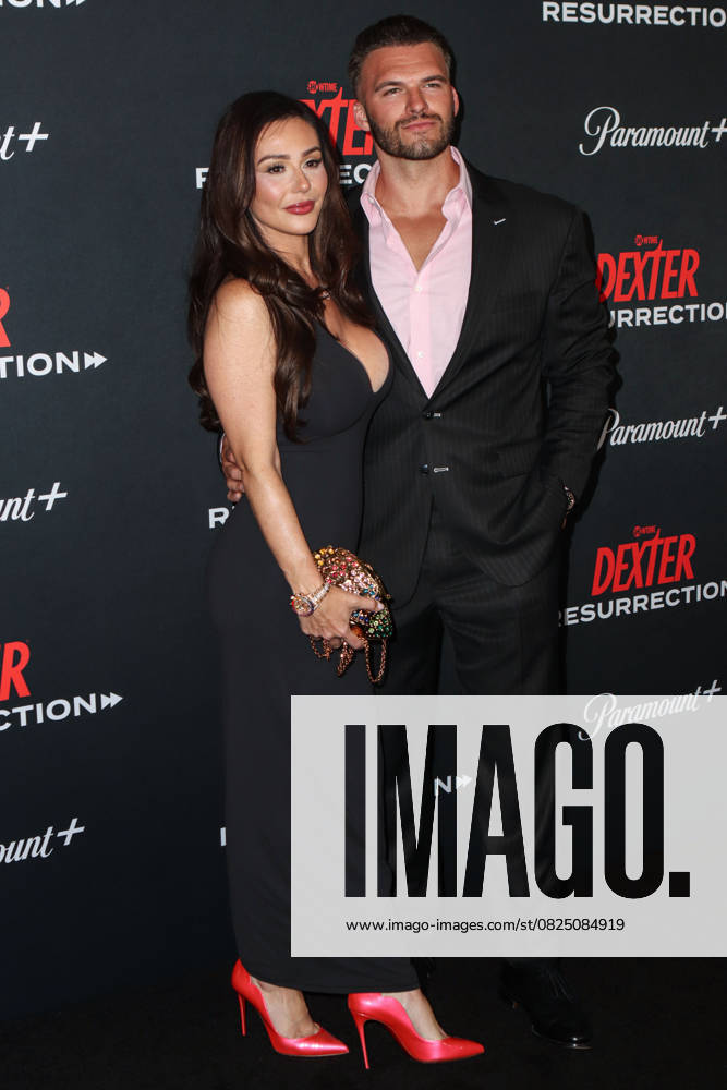 World Premiere Of Paramount+ And Showtime s Dexter: Resurrection Season 1 Jenni Farley (JWoww) and Zach Clayton arrive at the World Premiere Of Paramount+ And Showtime s Dexter: Resurrection Season 1 held at the Alice Tully Hall at the Lincoln Center for the Performing Arts in Manhattan, New York City, New York, United States. Alice Tully Hall at the Lincoln Center for the Performing Arts, Manhattan, New York City, New York, USA New York United States
