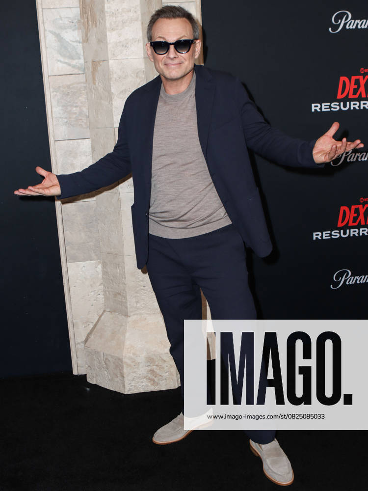 World Premiere Of Paramount+ And Showtime s Dexter: Resurrection Season 1 American actor Christian Slater arrives at the World Premiere Of Paramount+ And Showtime s Dexter: Resurrection Season 1 held at the Alice Tully Hall at the Lincoln Center for the Performing Arts in Manhattan, New York City, New York, United States. Alice Tully Hall at the Lincoln Center for the Performing Arts, Manhattan, New York City, New York, USA New York United States