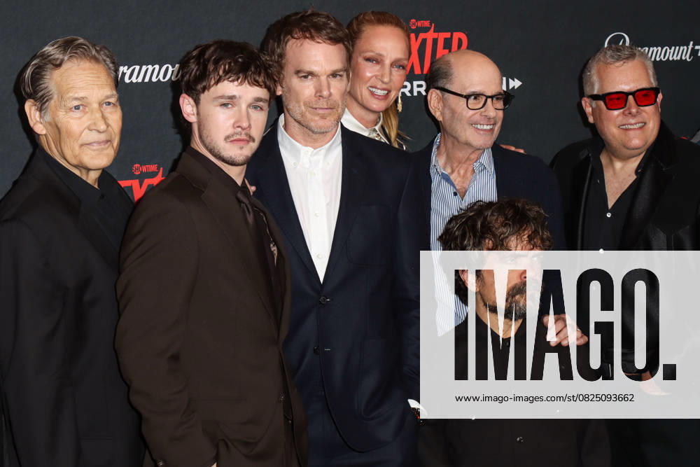 World Premiere Of Paramount+ And Showtime s Dexter: Resurrection Season 1 MANHATTAN, NEW YORK CITY, NEW YORK, USA - JULY 09: James Remar, Jack Alcott, Michael C. Hall, Uma Thurman, Clyde Phillips, Peter Dinklage and Scott Reynolds arrive at the World Premiere Of Paramount+ And Showtime s Dexter: Resurrection Season 1 held at the Alice Tully Hall at the Lincoln Center for the Performing Arts on July 9, 2025 in Manhattan, New York City, New York, United States., Credit:Image Press Agency Avalon United States, New York, New York City, Alice Tully Hall at the Lincoln Center for the Performing Arts
