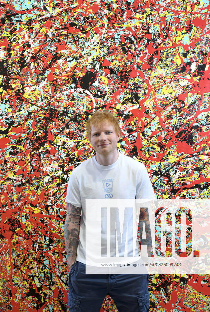 Ed Sheerans ˜Cosmic Carpark Paintings at HENI Ed Sheeran at the exhibition of his ˜Cosmic Carpark Paintings at HENI Gallery in London. The artwork release offers the public an opportunity to collect original artworks, and edition prints by Ed Sheeran, which are available to buy exclusively on HENI. The share of the profits from these sales will be donated to the Ed Sheeran Foundation, a UK-wide initiative aimed at providing inclusive, high-quality music education for every child., Credit:Doug Peters PA Media Assignments Avalon UK, London
