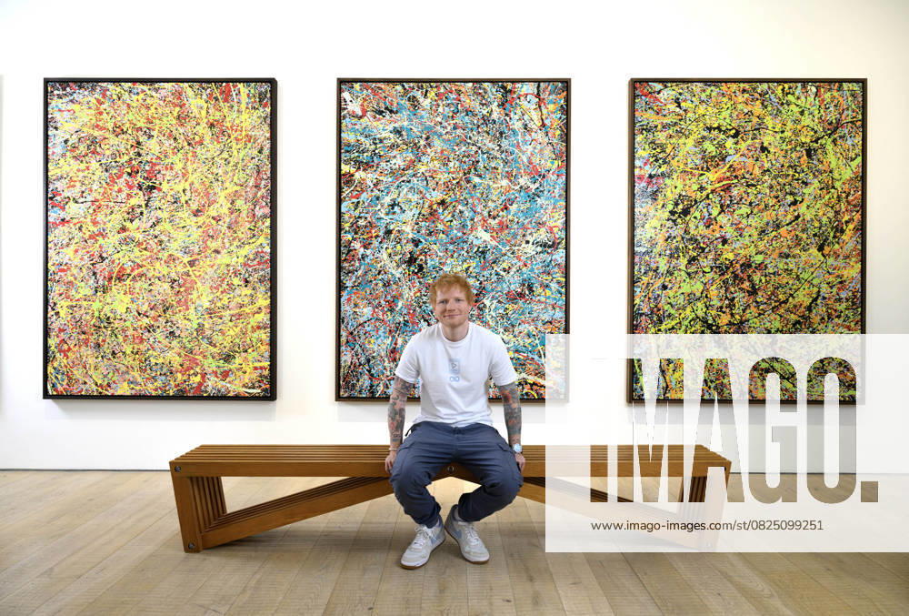Ed Sheerans ˜Cosmic Carpark Paintings at HENI Ed Sheeran at the exhibition of his ˜Cosmic Carpark Paintings at HENI Gallery in London. The artwork release offers the public an opportunity to collect original artworks, and edition prints by Ed Sheeran, which are available to buy exclusively on HENI. The share of the profits from these sales will be donated to the Ed Sheeran Foundation, a UK-wide initiative aimed at providing inclusive, high-quality music education for every child., Credit:Doug Peters PA Media Assignments Avalon UK, London