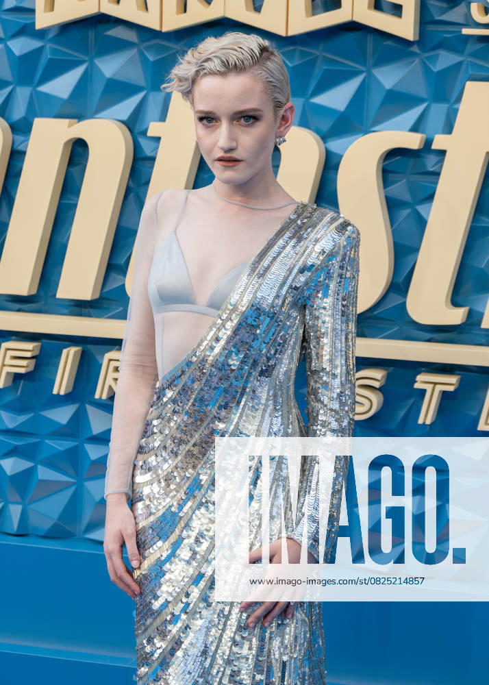 Julia Garner attends The Fantastic Four: First Steps - UK Launch Event at the BFI IMAX, Waterloo in London, England. UK. Thursday 10th July 2025.