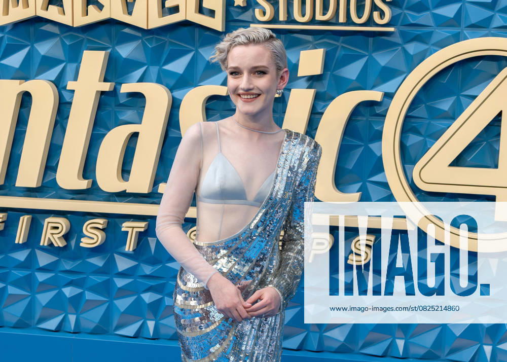 Julia Garner attends The Fantastic Four: First Steps - UK Launch Event at the BFI IMAX, Waterloo in London, England. UK. Thursday 10th July 2025.
