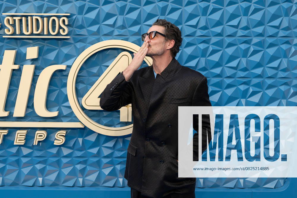 Pedro Pascal attends The Fantastic Four: First Steps - UK Launch Event at the BFI IMAX, Waterloo in London, England. UK. Thursday 10th July 2025.