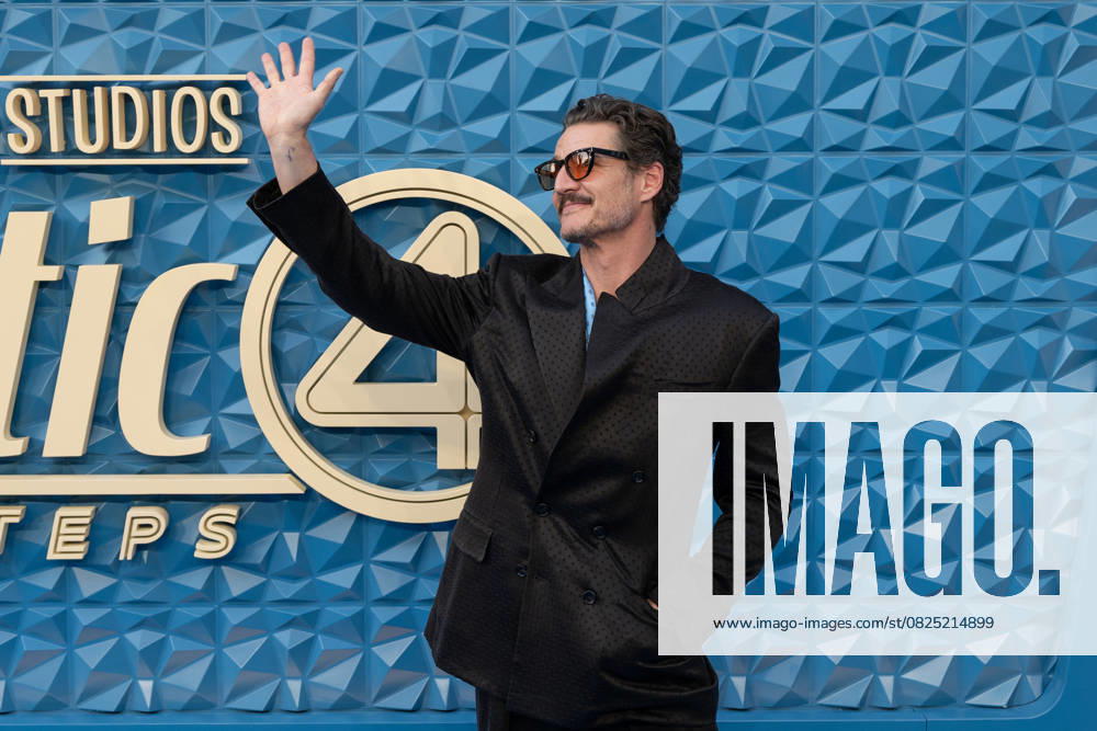 Pedro Pascal attends The Fantastic Four: First Steps - UK Launch Event at the BFI IMAX, Waterloo in London, England. UK. Thursday 10th July 2025.