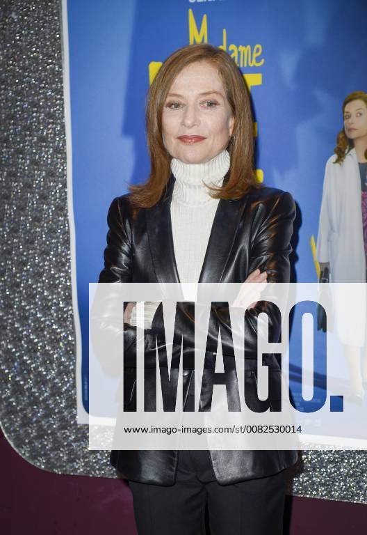 Paris, Ile de France, France - French actress Isabelle Huppert seen at the premiere of Madame Hyde at the Gaumont Capucines cinema in Paris. Paris France - ZUMAs197 20180327_zaa_s197_039