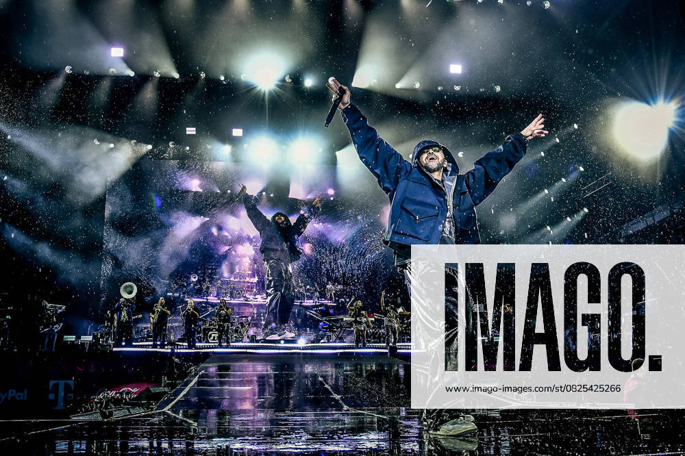 Entertainment Music, Lollapalooza Berlin 2025 12 07 2025, Entertainment Music, Lollapalooza Berlin 2025 v l The singer Justin Timberlake will be on stage at the Lollapalooza Festival in Berlins Olympiastadion The tenth edition of the music festival will take place on the weekend of July 12 and 13, 2025 at the Olympiastadion and Olymp