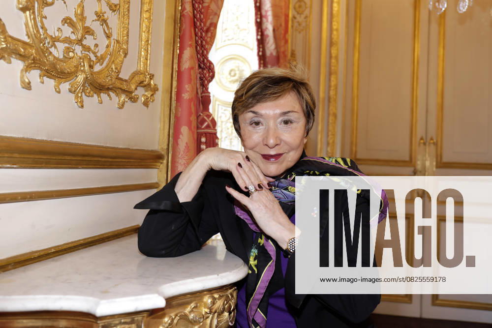 Portrait of Julia Kristeva Paris France