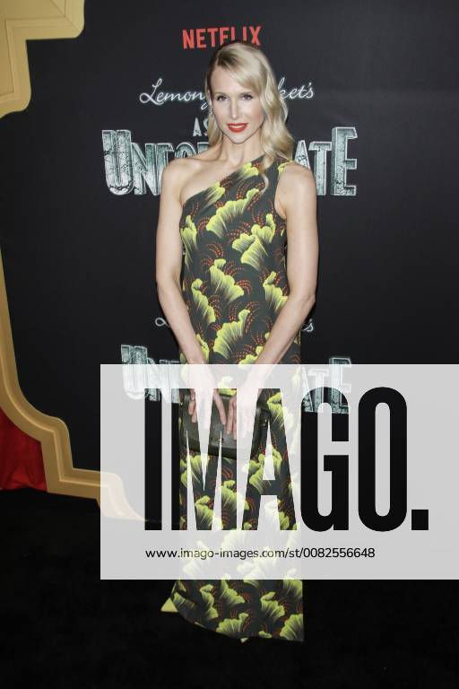 NEW YORK, NY - MARCH 29: Lucy Punch at Netflix?s A Series of Unfortunate Events Season 2 Premiere at Metrograph on March 29, 2018 in New York City.