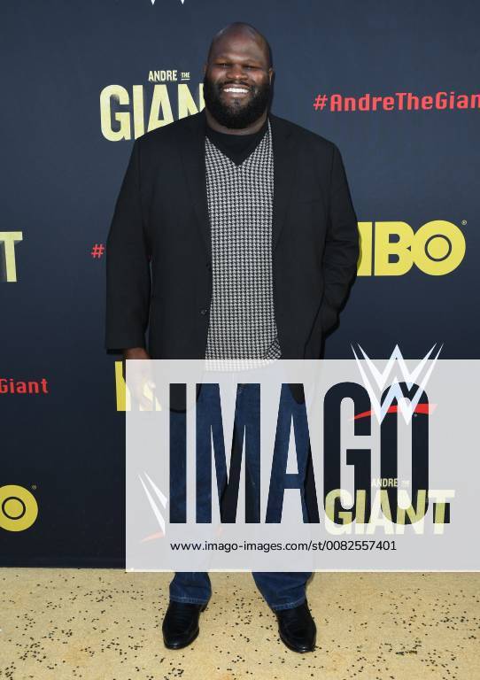 Hollywood, CA, U.S. - 29 March 2018 - Hollywood, California - Mark Henry. Andre the Giant Los Angeles Angeles premiere held at ACinerama Dome. Photo Credit: AdMedia Hollywood U.S. - ZUMAa123 20180329_zaa_a123_045