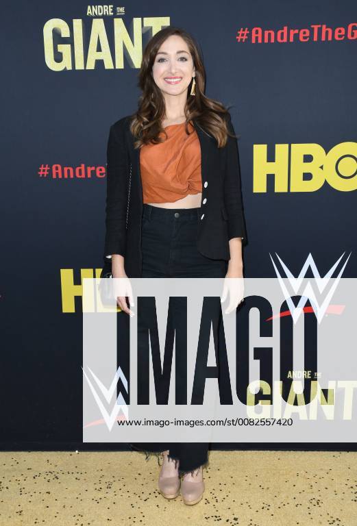 Hollywood, CA, U.S. - 29 March 2018 - Hollywood, California - Jamie Lee. Andre the Giant Los Angeles Angeles premiere held at ACinerama Dome. Photo Credit: AdMedia Hollywood U.S. - ZUMAa123 20180329_zaa_a123_152