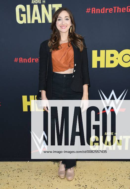 Hollywood, CA, U.S. - 29 March 2018 - Hollywood, California - Jamie Lee. Andre the Giant Los Angeles Angeles premiere held at ACinerama Dome. Photo Credit: AdMedia Hollywood U.S. - ZUMAa123 20180329_zaa_a123_142