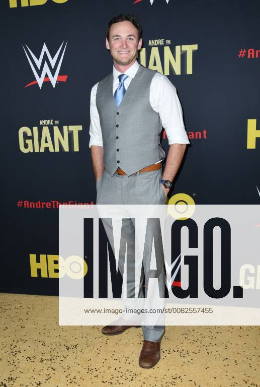 Hollywood, CA, U.S. - 29 March 2018 - Hollywood, California - Kyle Weishaar. Andre the Giant Los Angeles Angeles premiere held at ACinerama Dome. Photo Credit: AdMedia Hollywood U.S. - ZUMAa123 20180329_zaa_a123_143