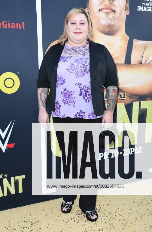 Hollywood, CA, U.S. - 29 March 2018 - Hollywood, California - Robin Christensen. Andre the Giant Los Angeles Angeles premiere held at ACinerama Dome. Photo Credit: AdMedia Hollywood U.S. - ZUMAa123 20180329_zaa_a123_129