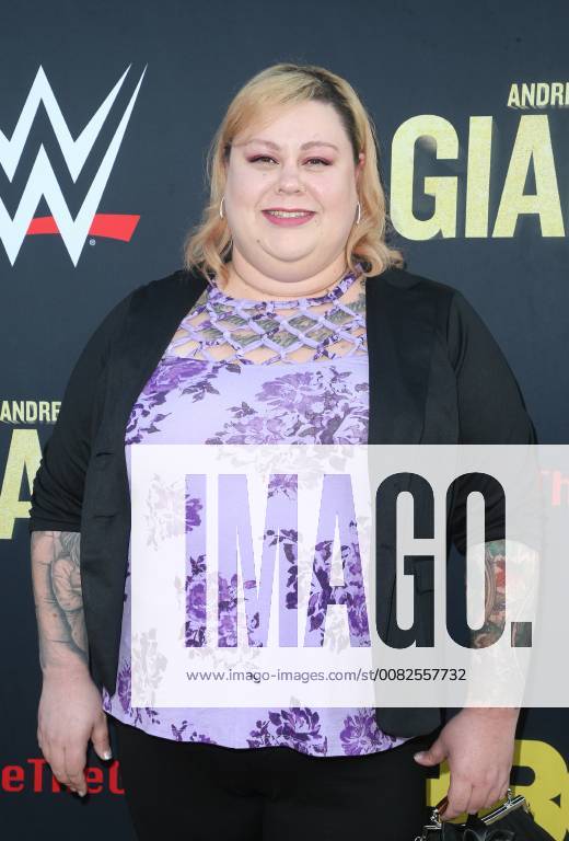 HOLLYWOOD, CA - MARCH 29: Robin Christiansen, at Los Angeles Premiere of Andre The Giant from HBO Documentaries at Pacific Cinerama Dome in Hollywood, California on March 29, 2018.