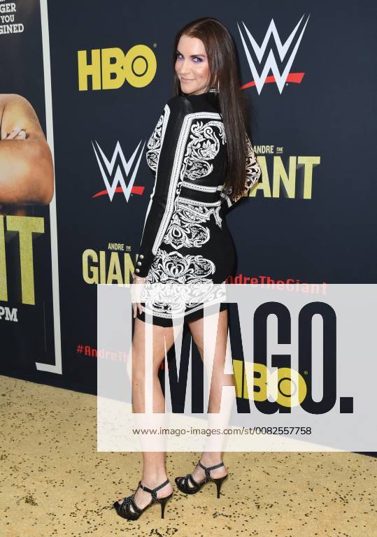 Hollywood, California, U.S. - Stephanie McMahon. Andre the Giant Los Angeles Angeles premiere held at ACinerama Dome. Hollywood U.S. - ZUMAa123 20180329_zaa_a123_040