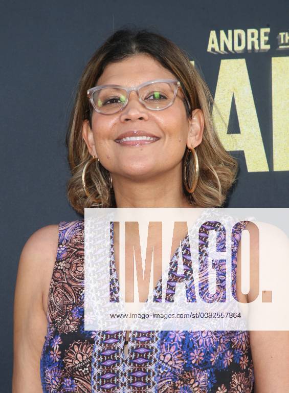 HOLLYWOOD, CA - MARCH 29: Aida Rodriguez, at Los Angeles Premiere of Andre The Giant from HBO Documentaries at Pacific Cinerama Dome in Hollywood, California on March 29, 2018.