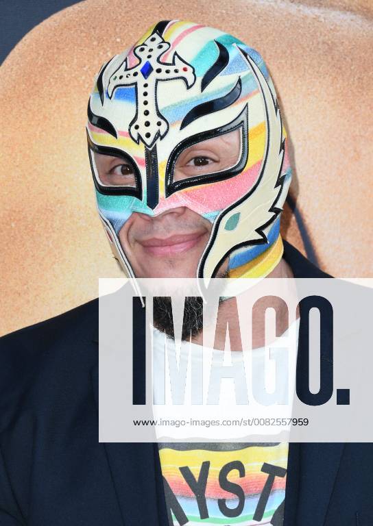 Hollywood, CA, U.S. - 29 March 2018 - Hollywood, California - Rey Misterio. Andre the Giant Los Angeles Angeles premiere held at ACinerama Dome. Photo Credit: AdMedia Hollywood U.S. - ZUMAa123 20180329_zaa_a123_020