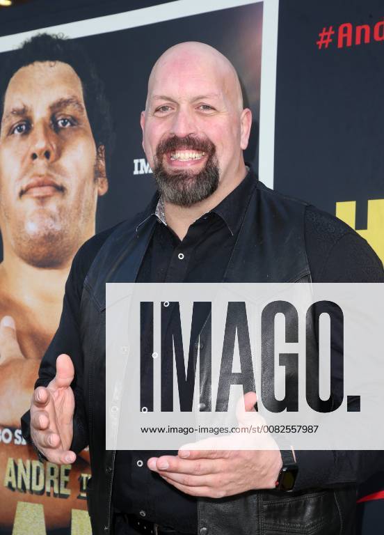 HOLLYWOOD, CA - MARCH 29: Big Show, Paul Donald Wight II, at Los Angeles Premiere of Andre The Giant from HBO Documentaries at Pacific Cinerama Dome in Hollywood, California on March 29, 2018.