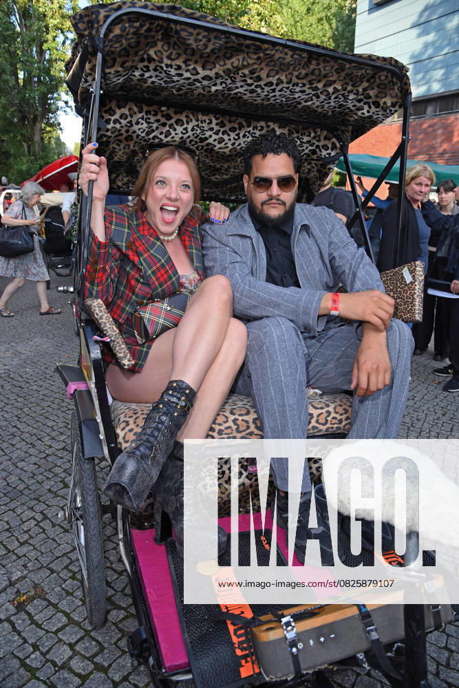 Jella Haase, Yasin El Harrouk at the SchwarzeSchafe premiere at the cinema in the Kulturbrauerei in Berlin on 15 07 2025