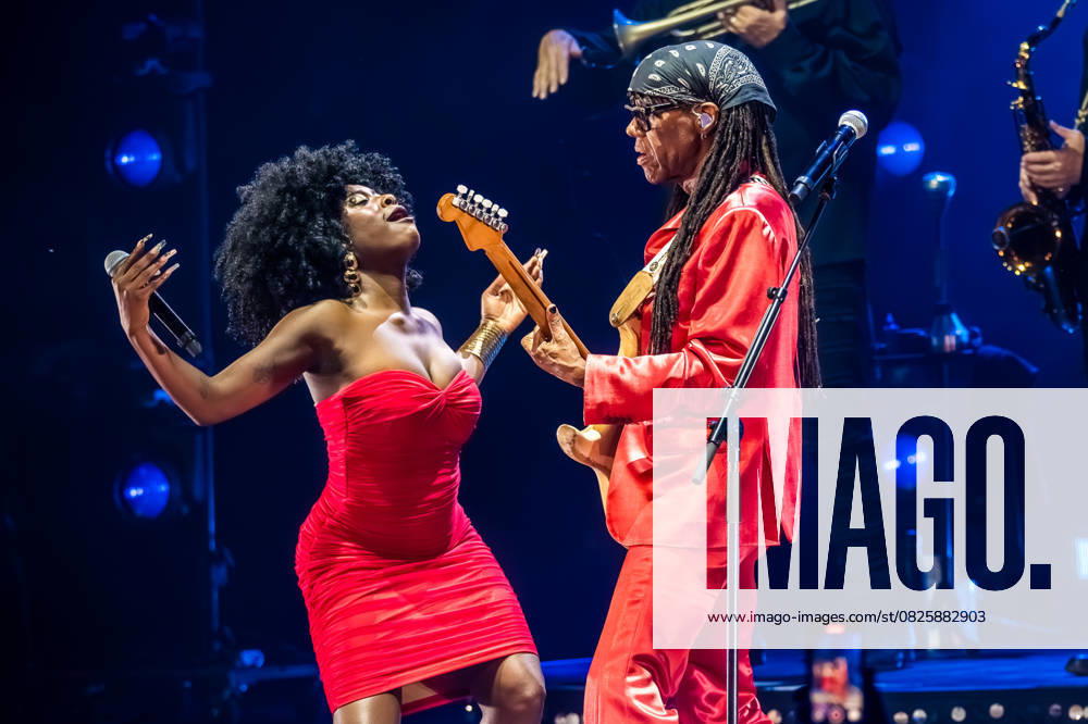 Bilder des Jahres 2025, Entertainment 07 Juli Music Concert - NILE RODGERS & CHIC - Tour 2025 NILE RODGERS &amp; CHIC during NILE RODGERS & CHIC - Tour 2025, Music Concert in Rome, Italy, July 15 2025 Rome Auditorium Parco della Musica Ennio Morricone Roma Italy