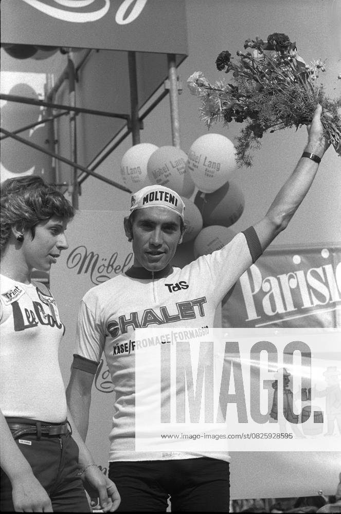Tour de Suisse 1974: Overall winner Eddy Merckx Tour de Suisse 1974: Winner Eddy Merckx.