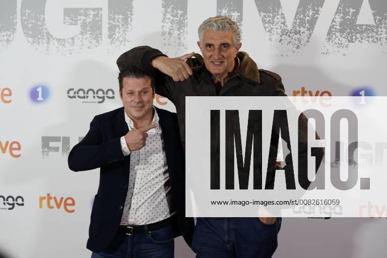 Preestreno en los Cines Callao de Fugitiva, una serie de RTVE con Paz Vega como actriz protagonista En la foto: Jota Abril y Fernando Romay Preview at the Cinemas Callao of Fugitiva, a series of RTVE with Paz Vega as leading actress Cordon Press JosuxMondelox CordonxPress Preestreno Fugitiva