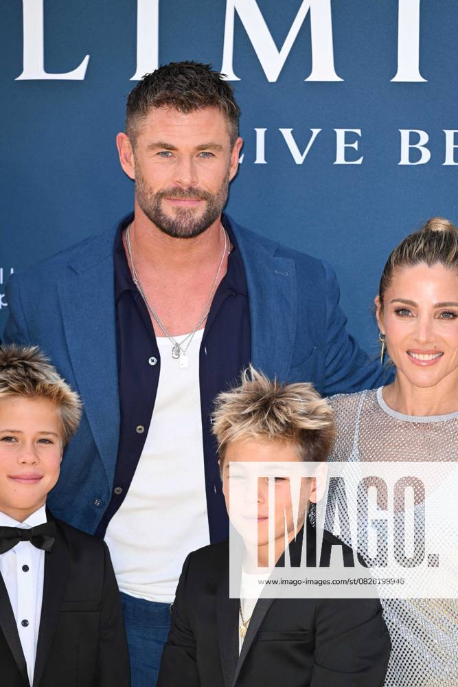 Celebrities arrive for premiere of the National Geographic docu-series ˜Limitless: Live Better Now at Odeon Luxe, Leicester Square, London Featuring: Chris Hemsworth, Elsa Pataky Where: London, United Kingdom When: 17 Jul 2025 Credit: Cover Images . NOT FOR USE BY NEWSPAPERS BASED IN THE UK.