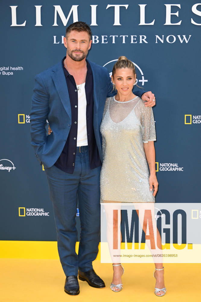 Celebrities arrive for premiere of the National Geographic docu-series ˜Limitless: Live Better Now at Odeon Luxe, Leicester Square, London Featuring: Chris Hemsworth, Elsa Pataky Where: London, United Kingdom When: 17 Jul 2025 Credit: Cover Images . NOT FOR USE BY NEWSPAPERS BASED IN THE UK.