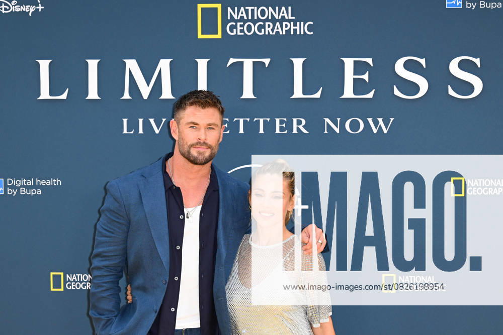 Celebrities arrive for premiere of the National Geographic docu-series ˜Limitless: Live Better Now at Odeon Luxe, Leicester Square, London Featuring: Chris Hemsworth, Elsa Pataky Where: London, United Kingdom When: 17 Jul 2025 Credit: Cover Images . NOT FOR USE BY NEWSPAPERS BASED IN THE UK.