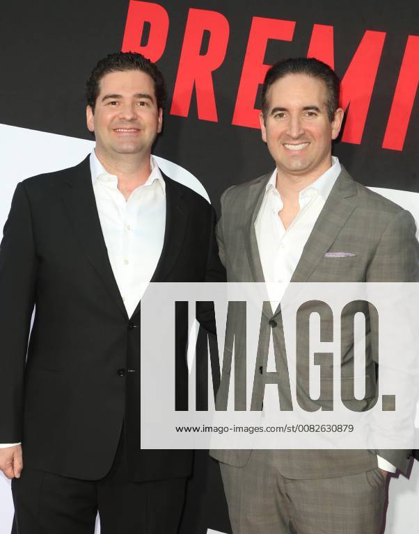 WESTWOOD, CA - APRIL 3: Jon Hurwitz, Hayden Schlossberg, at the Premiere Of Universal Pictures Blockers at the Regency Village Theatre in Westwood, California on April 3, 2018.