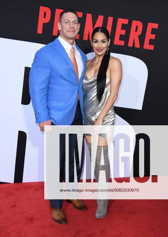 Première de Blockers . 03 April 2018 - Westwood, California - John Cena, Nikki Bella. Universal Pictures Blockers Los Angeles Premiere held at Regency Village Theatre. 225447 2018-04-03 CA Westwood Etats-Unis