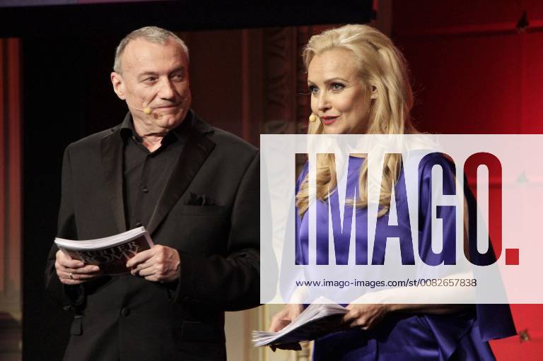 Rudolf John and Verena Scheitz at the Romy 2018 Academy Awards Ceremony at the Grand Hotel Wien 05 04 2018 Foto:xB.xLoschanx xFuturexImage