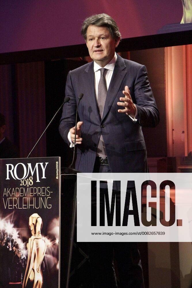 Helmut Brandstätter at the Romy 2018 Academy Awards Ceremony at the Grand Hotel Wien 05 04 2018 Foto:xB.xLoschanx xFuturexImage