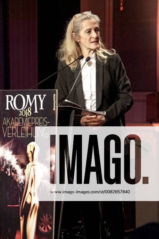 Kathrin Zechner at the Romy 2018 Academy Awards Ceremony at the Grand Hotel Wien 05 04 2018 Foto:xB.xLoschanx xFuturexImage
