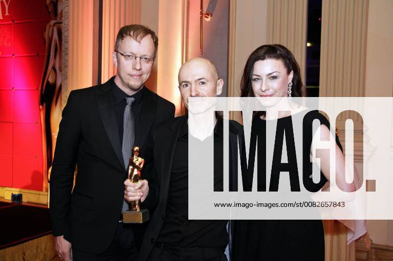 Michael Kitzberger Wolfgang Widerhofer and Elisabeth Auer at the Romy 2018 Academy Awards Ceremony at the Grand Hotel Wien 05 04 2018 Foto:xB.xLoschanx xFuturexImage
