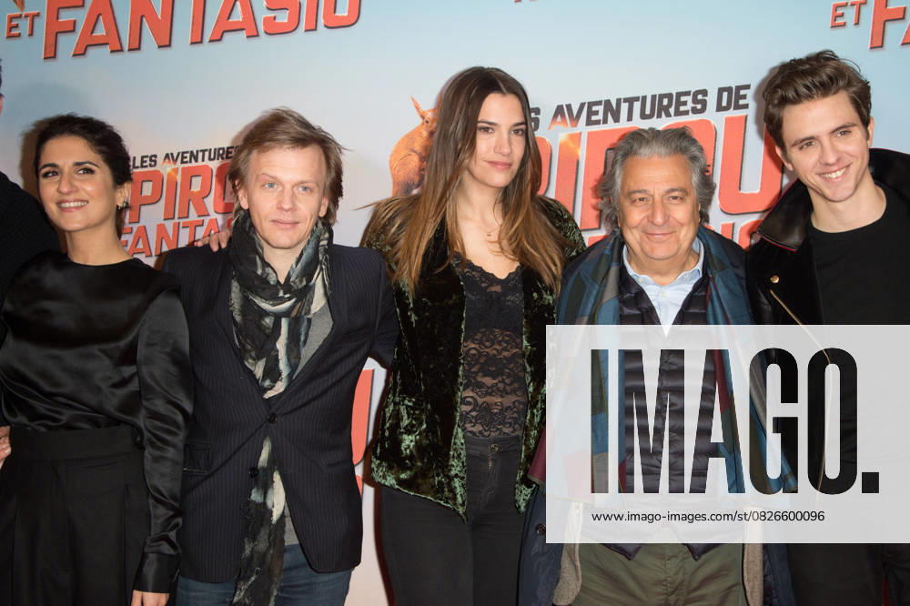 Géraldine Nakache, Alex Lutz, Charlotte Gabris, Christian Clavier, Thomas Solivérès Avant premiere of the film Les Aventures de Spirou et Fantasio at Gaumont Opera Capucines cinema in Paris, France, on February 11, 2018 Coadic Guirec Bestimage Celebs attending the Les Aventures de Spirou et Fantasio Premiere at Gaumont Opera Capucines cinema in