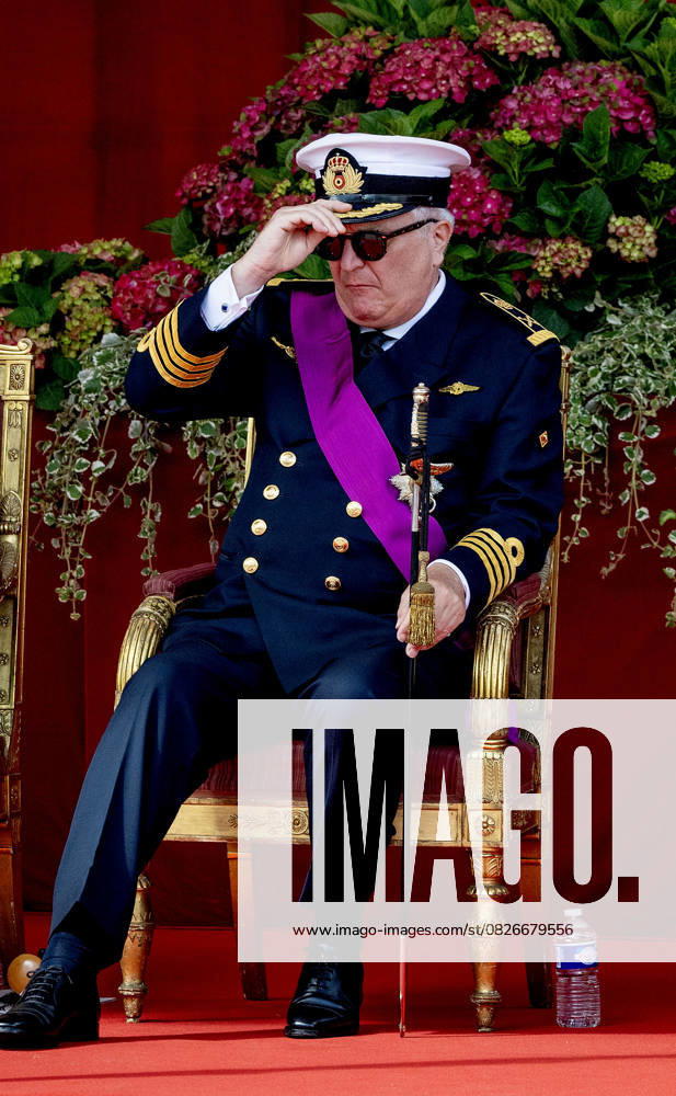 Defile Prince Laurent attend a parade marking the Belgian National Day in Brussels. Â