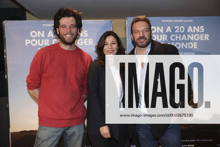 Maxime de Rostolan ( acteur et coordinateur projet Ferme d Avenir ) Helene Medigue Paul Charlent CELEBRITES : Avant Premiere On a 20ans pour changer le monde - Paris - 06 04 2018 GwendolineLeGoff Panoramic