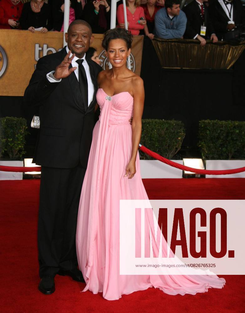 Forest Whitaker and Keisha Whitaker 14th Annual Screen Actors Guild Awards at the Shrine Auditorium - Arrivals Los Angeles, California - 27.01.08, United States Nikki Nelson WENN 1737653