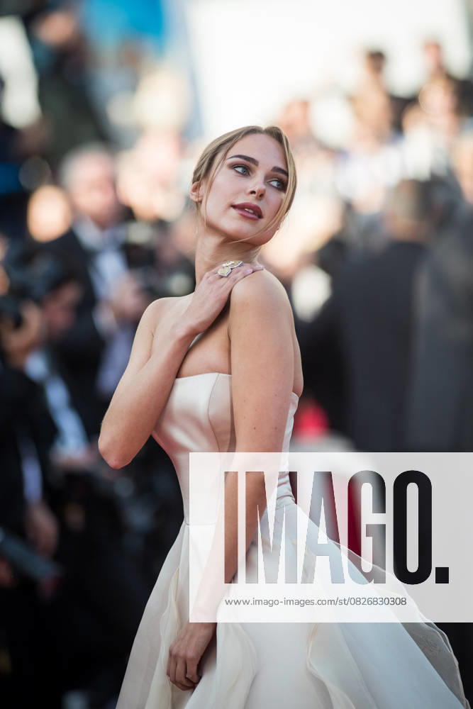 Kimberley Garner Montée des marches du film Les Filles du Soleil lors du 71ème Festival International du Film de Cannes Le 12 mai 2018 Borde Jacovides Moreau Bestimage Red carpet for the movie Girls Of The Sun during the 71th Cannes International Film festival On may 12th 2018 Cannes France