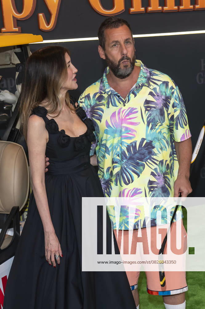 (L-R) Jackie Sandler and Adam Sandler attend Netflix s Happy Gilmore 2 New York Premiere at Jazz at Lincoln Center. New York United States - ZUMAs197 20250721_aaa_s197_300